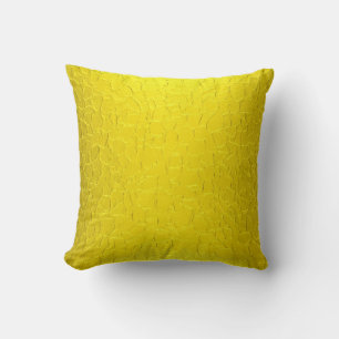 Yellow Luxe Moderne Abstrakte Kunst Kissen