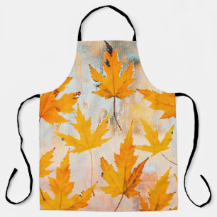 YELLOW MAPLE-BLÄTTER SCHÜRZE