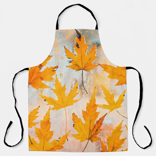 YELLOW MAPLE-BLÄTTER SCHÜRZE (Vorderseite)