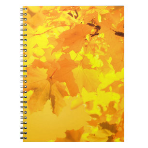 Yellow-Maple-Notebook Notizblock