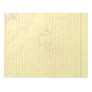 Yellow Marigold Notepad Notizblock