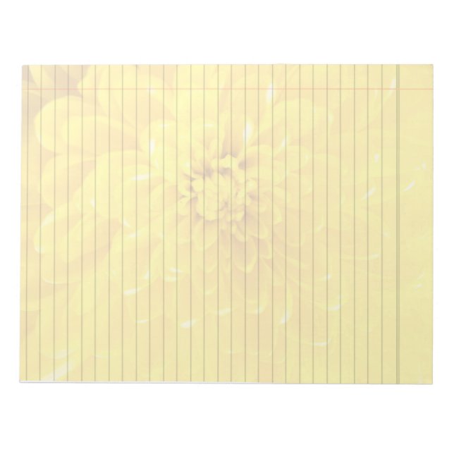 Yellow Marigold Notepad Notizblock (Vorderseite)