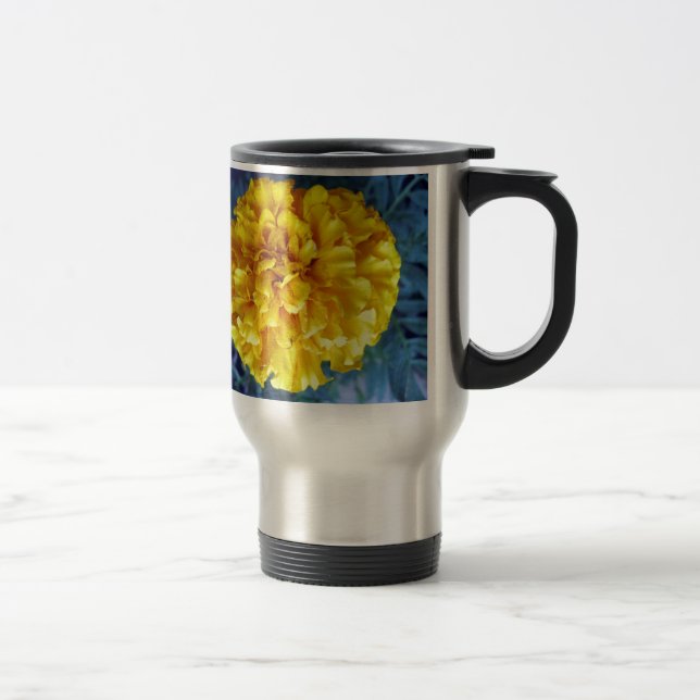 Yellow Marigold Reisebecher (Rechts)