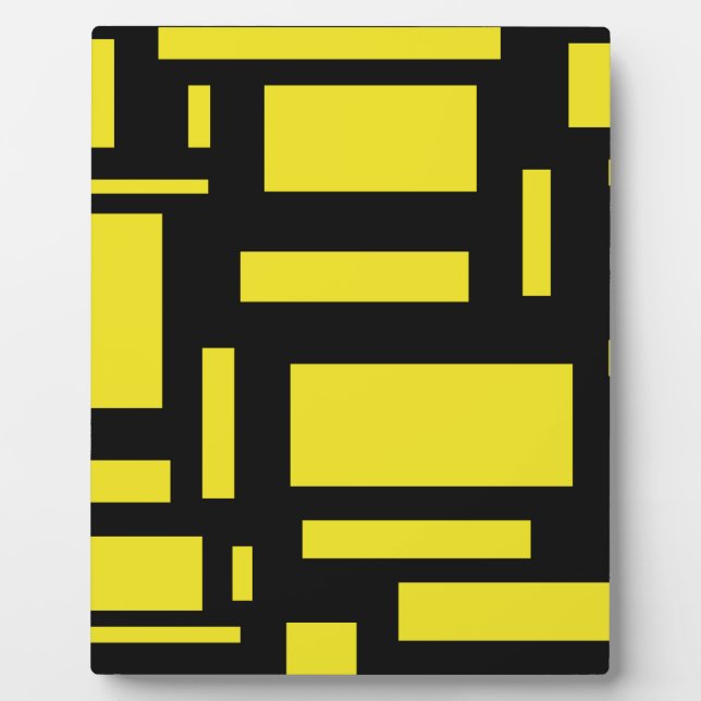 Yellow Maze Fotoplatte (Vorderseite)