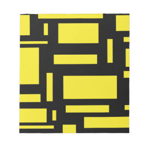Yellow Maze Notizblock