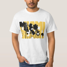 yellow Miami beach fun T-Shirt