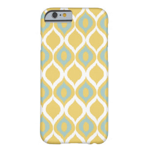Yellow Mint Geometric Ikat Tribal Print Pattern Barely There iPhone 6 Hülle
