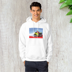 Yellow Motorrad Hoodie