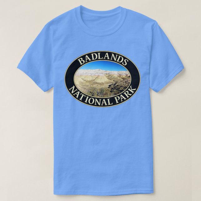 Yellow Mounds im Badlands National Park in South D T-Shirt (Design vorne)