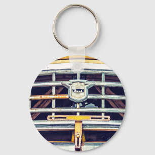 Yellow Nash Rambler Button Schlüsselanhänger
