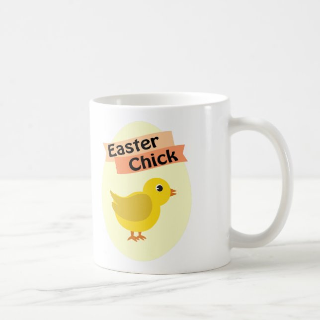 Yellow Oaster Chick Tasse (Rechts)