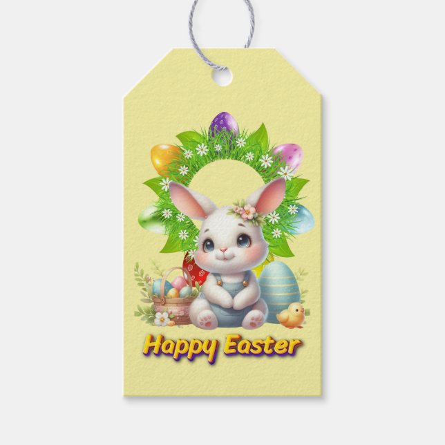 Yellow Oaster Season Geschenkanhänger (Vorderseite)