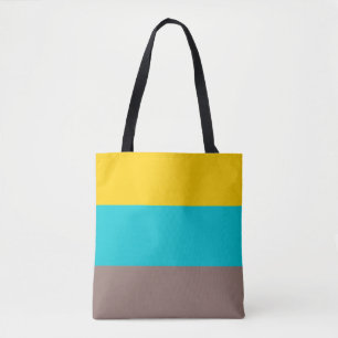 Yellow Ocean Blue Brown Summer Design