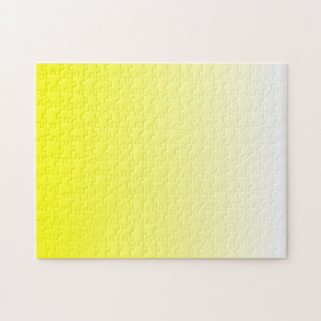 Yellow Ombre Puzzle (Horizontal)