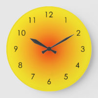 Yellow Orange Sunny Gradient Ombre