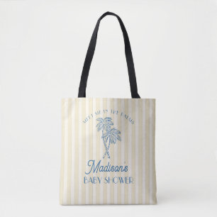 Yellow Palm Springs Pastel Beach Baby Dusche