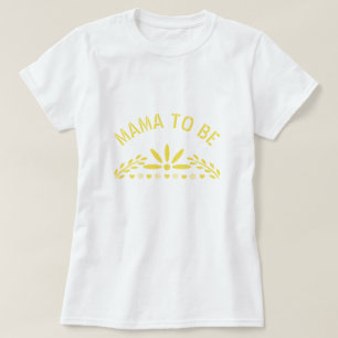 Yellow Papel Picado Genneutrale Babydusche T-Shirt