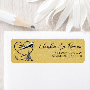 Yellow Paris Passport