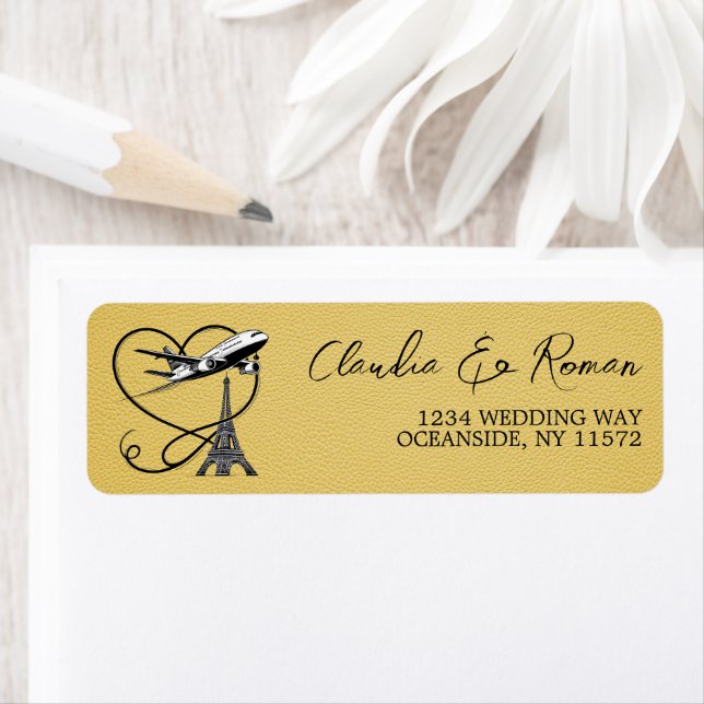 Yellow Paris Passport (Insitu)