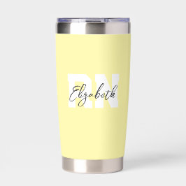 Yellow Personalisiert RN Tumbler Thermobecher