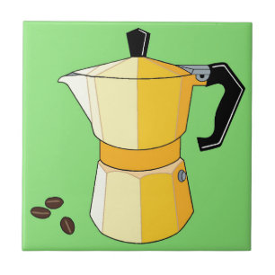 Yellow Rainbow Espresso Fliese