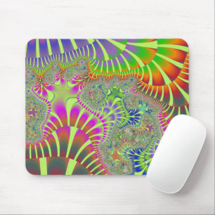Yellow Rainbow Melt Mousepad