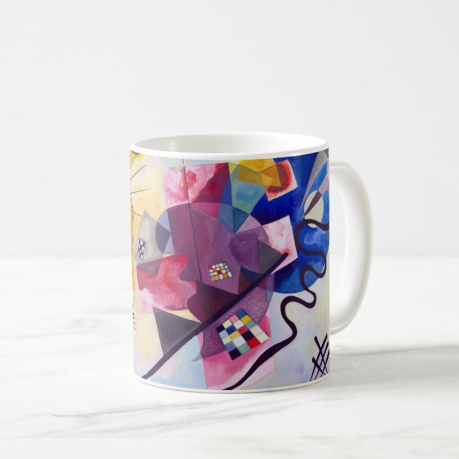 Yellow Red Blue, Wassily Kandinsky Kaffeetasse (VorderseiteRechts)