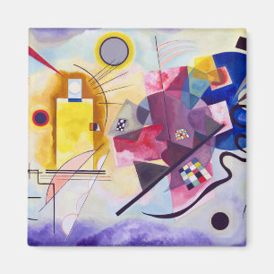 Yellow Red Blue, Wassily Kandinsky Magnet