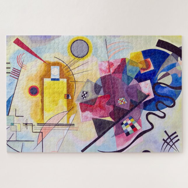 Yellow Red Blue, Wassily Kandinsky Puzzle (Horizontal)