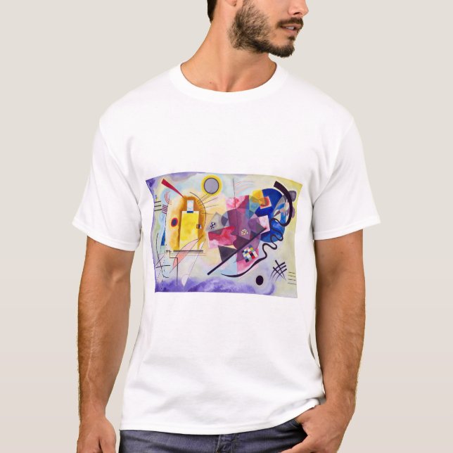 Yellow Red Blue, Wassily Kandinsky T-Shirt (Vorderseite)
