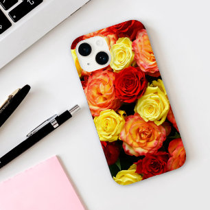Yellow Red Orange Rose iPhone 14 Fall Case-Mate iPhone 14 Hülle