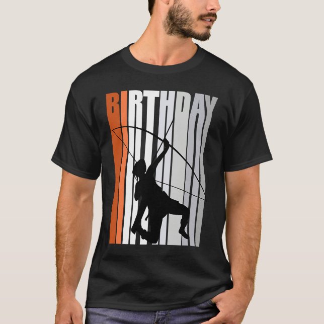 Yellow Retro Archer Archery Bow Arrow Teenagers T-Shirt (Vorderseite)