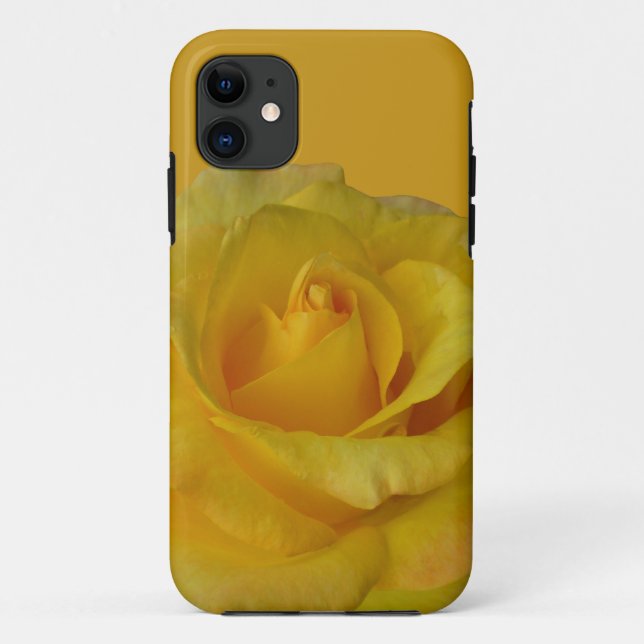 Yellow Rose iPhone 5 Fall Sonnige Rose iPhone Fäll Case-Mate iPhone Hülle (Rückseite)