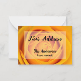 Yellow Rose New Address Ankündigung