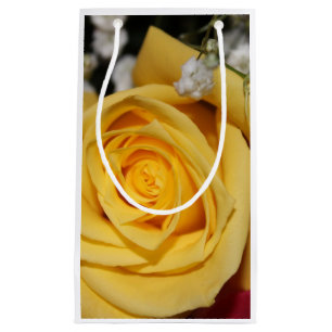 Yellow Rose Petals Geschenktasche Kleine Geschenktüte