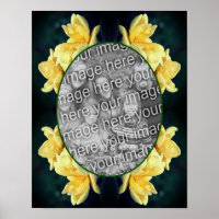 Yellow Rose Trias Rahmen kreieren Ihr eigenes Foto