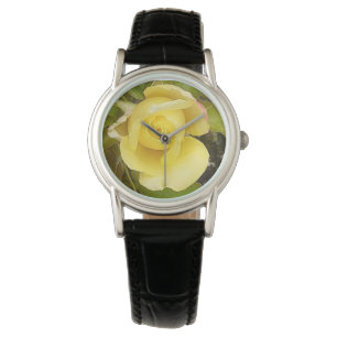 Yellow Rosenknospe Watch Armbanduhr