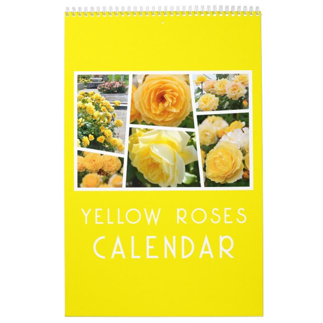 Yellow Roses Calendar (Type-A) Kalender (Titelbild)