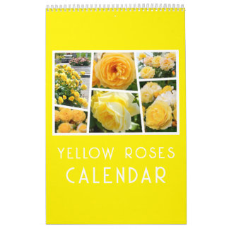 Yellow Roses Calendar (Type-A) Kalender