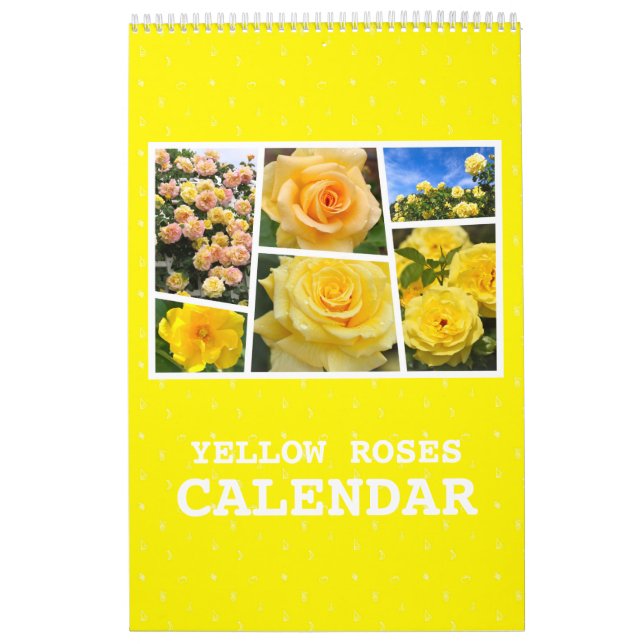 Yellow Roses Calendar (Type-B) Kalender (Titelbild)