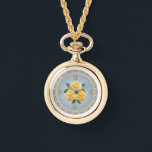 Yellow Roses Necklace Watch Armbanduhr<br><div class="desc">Yellow Roses Necklace Watch Behalte mit dem Necklace Alloy Watch by Ewatchfactory® die Zeitspur mit Ihrem bevorzugten Foto auf dem Rad. Diese Uhr ist Alloy mit einer polierten und gebürsteten Kombinationsbearbeitung.Die Bewegung Alloy Chain.Japan garantiert den präzisen behalt der Zeit. Kommt mit einer 1-jährigen Herstellergarantie.Erfüllt oder übertrifft alle Anforderungen und Vorschriften...</div>