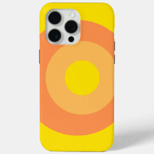 Yellow Round Apple iPhone 15 Pro Max Fall Case-Mate iPhone Hülle