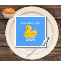 Yellow Rubber Duck Birthday