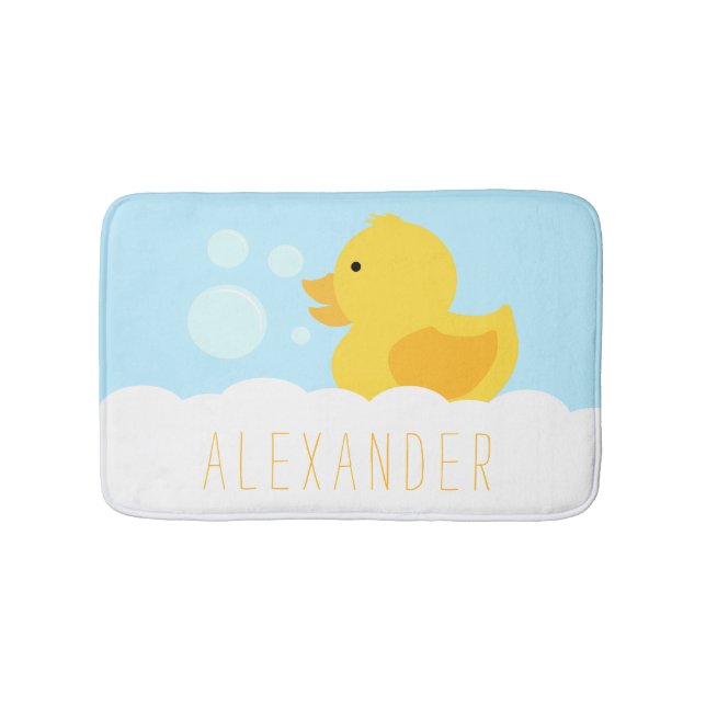 Yellow Rubber Ducky Badematte (Vorderseite)