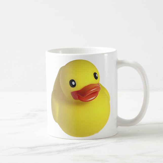 Yellow Rubber Ducky Kaffeetasse (Rechts)