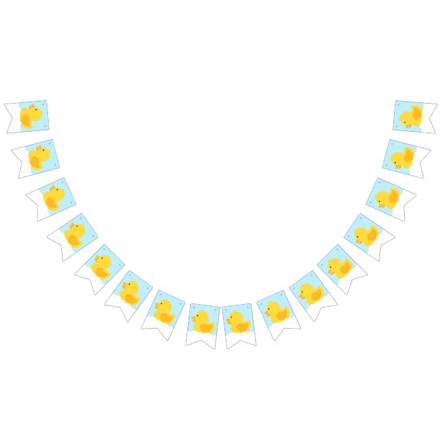 Yellow Rubber Ducky Wimpelkette (Alle)