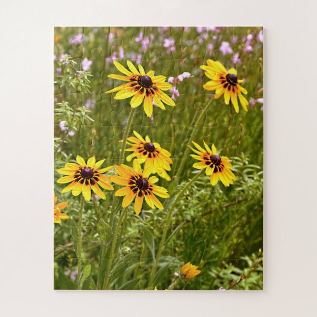 Yellow Rudbeckias Puzzle (Vertikal)