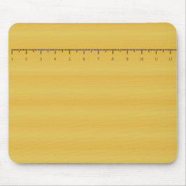Yellow Ruler Mousepad