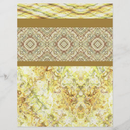 Yellow Sampler Bulk Scrapbook Paper Pages Flyer