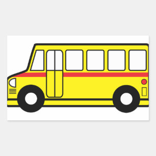 Yellow School Bus Stickers